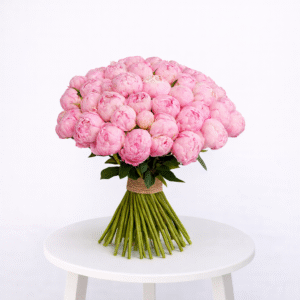 Blush Peony Bouquet – 50 Stems