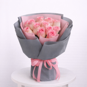 Blush Pink Elegance – 20 Roses