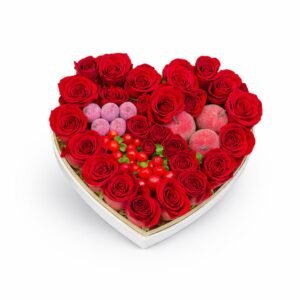 Heart of Red Elegance Box – Large