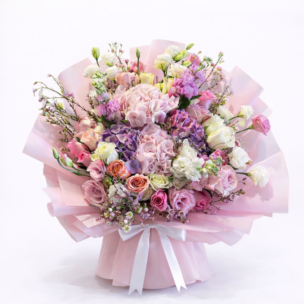 Luxury Hydrangea Mixed Flower Bouquet