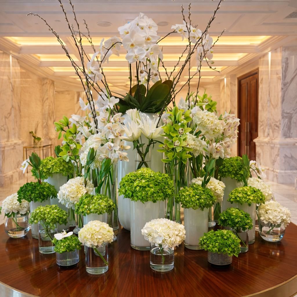 Hotel Lobby Floral Arrangement