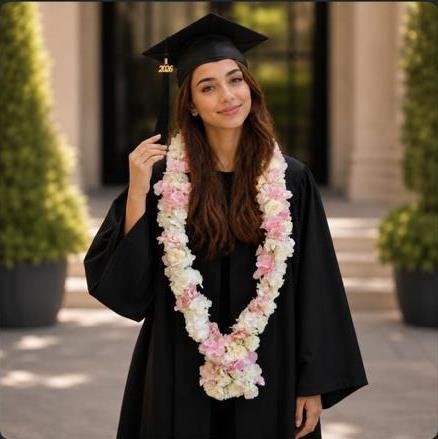 Graduation Flower Lei
